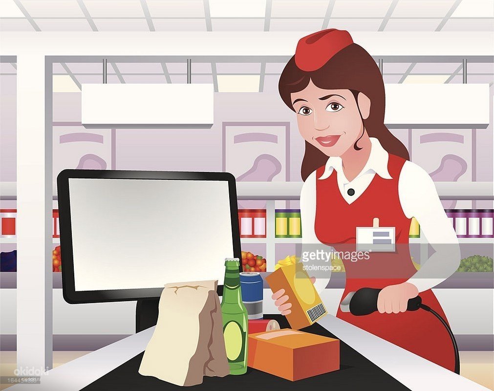 Кассир в супермаркете профессия