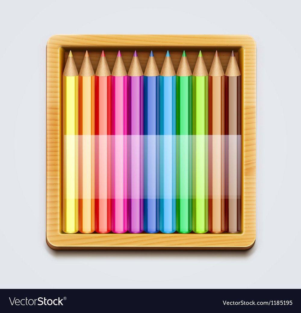 Цветные карандаши упаковка