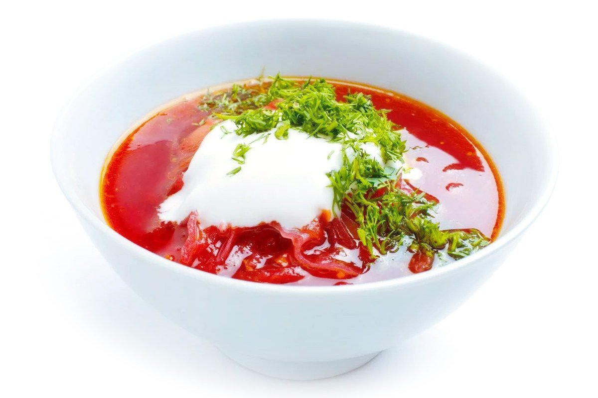 Тарелка борща