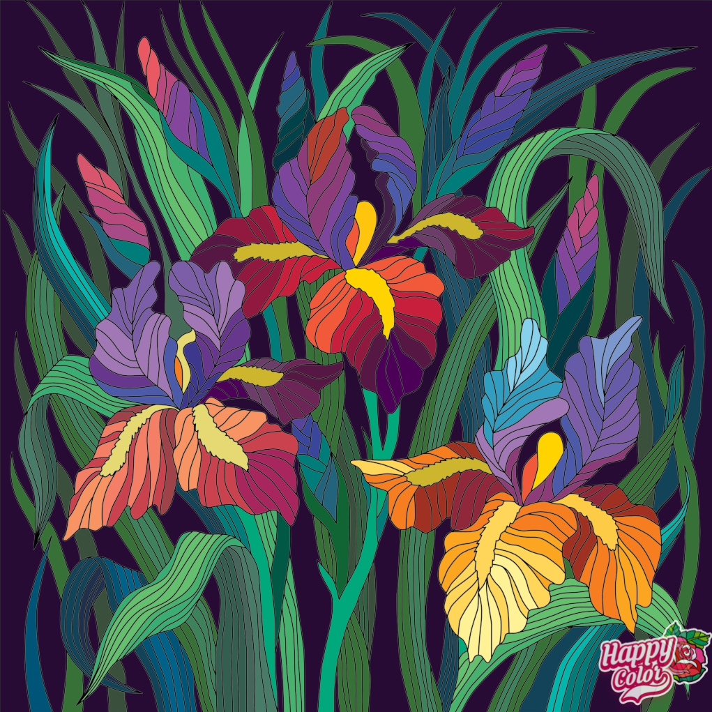 Батик витраж