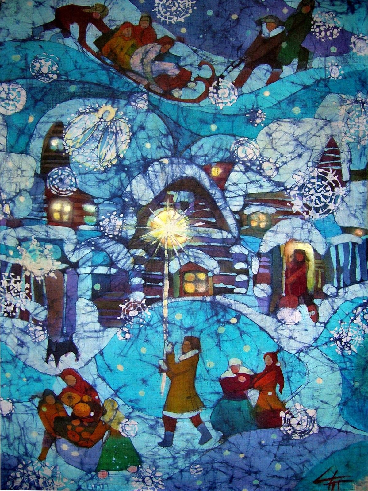 Татьяна Геннадьевна Чагорова батик