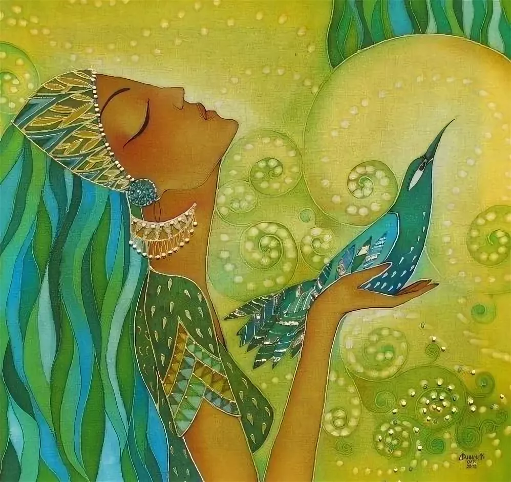 Батик картины