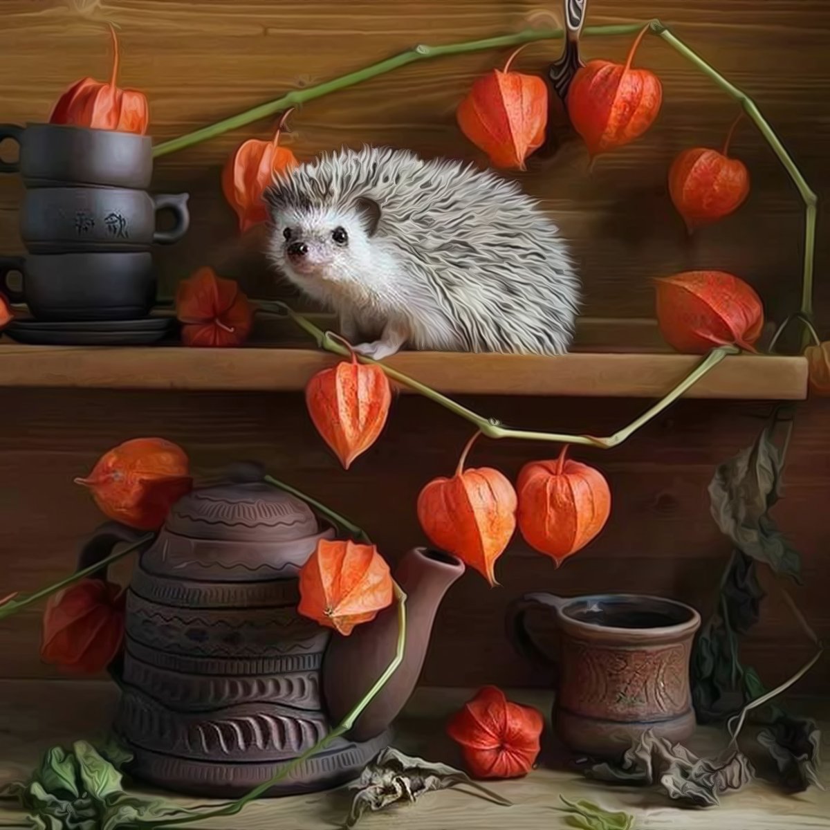 Ёжики Елены Ерёминой 2020