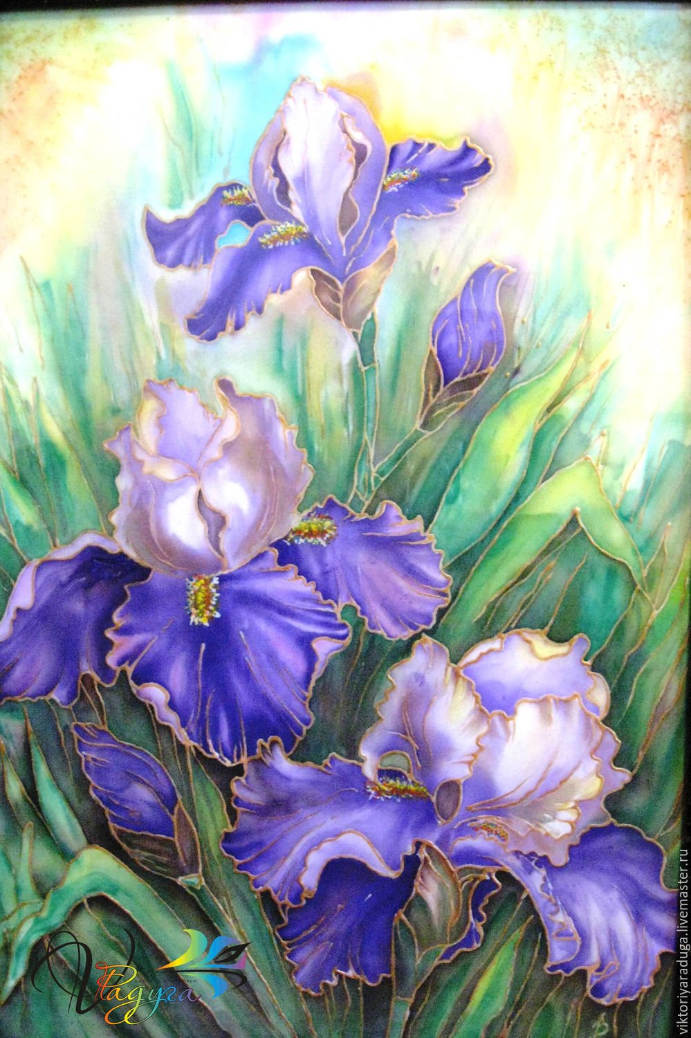 Ирис Германика батик