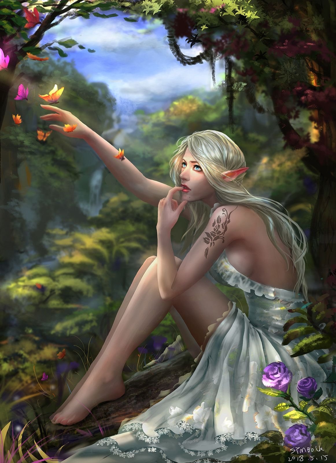 Эльфы и феи 3д