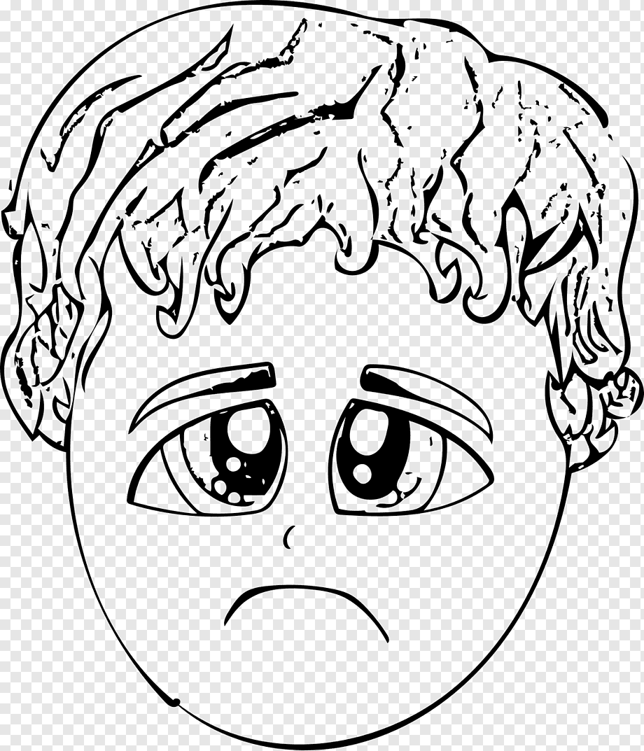 Изображение грустного лица