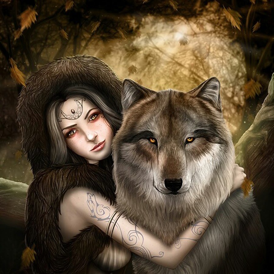 Оборотень девушка красивая