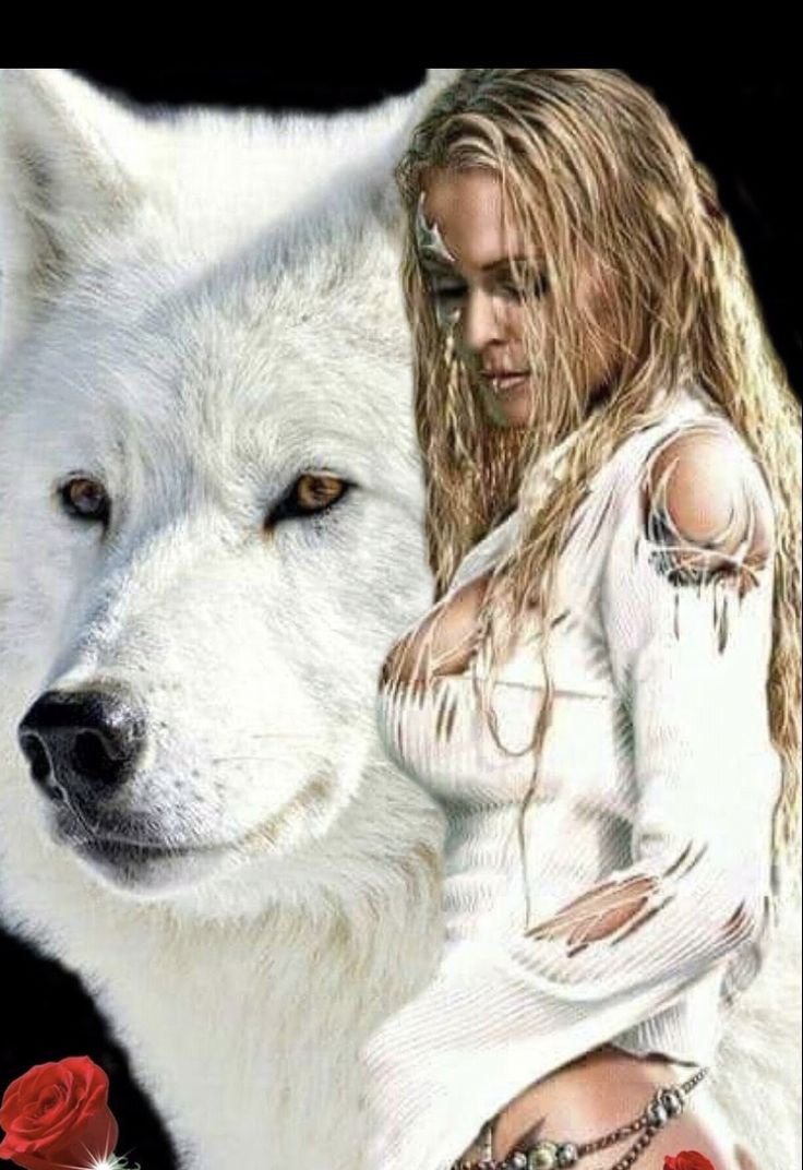 Женщина волк