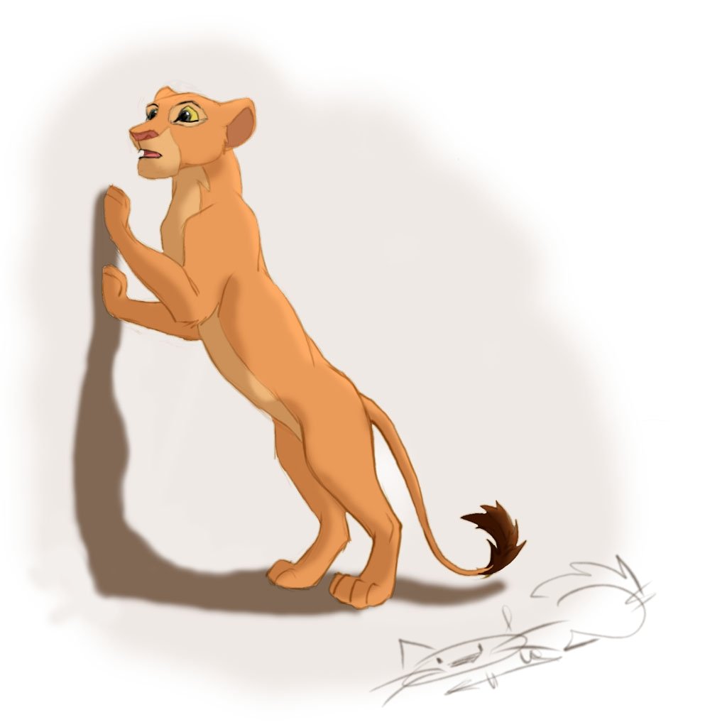 Король Лев львица маленькая