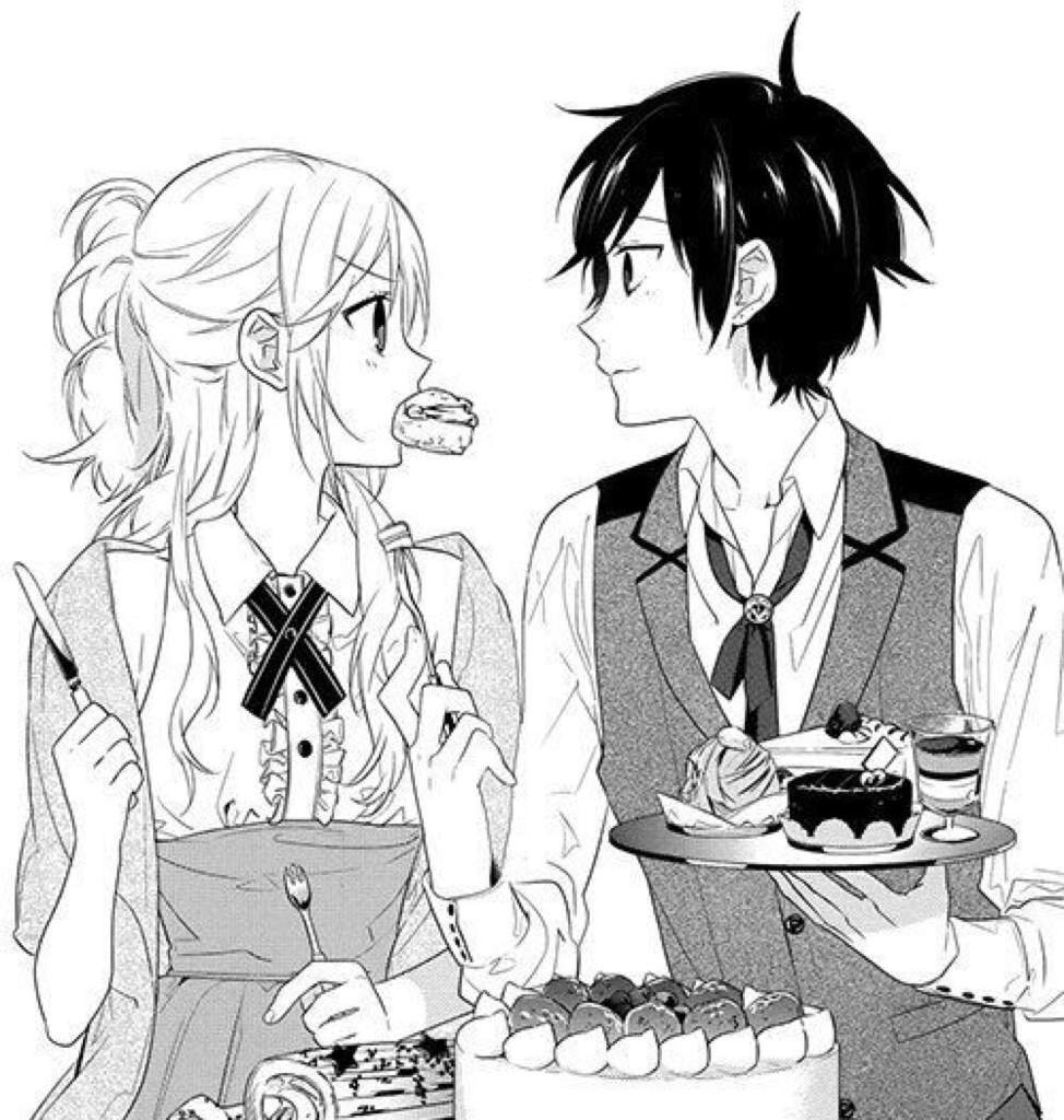 Хоримия Миямура и Хори поцелуй