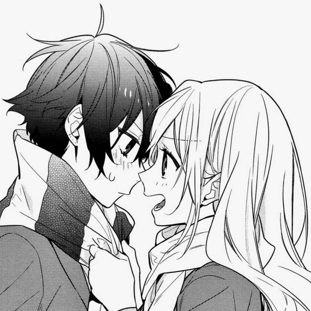 Аниме Хоримия поцелуй