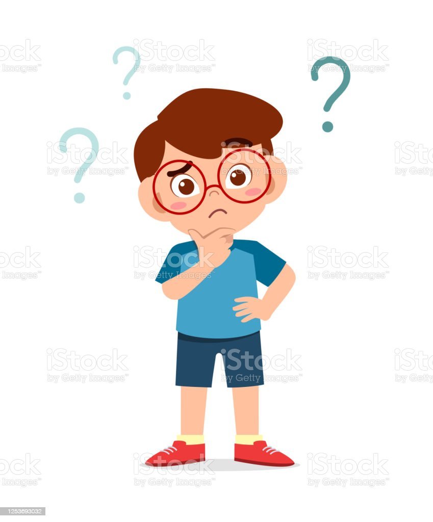 Ребенок думает