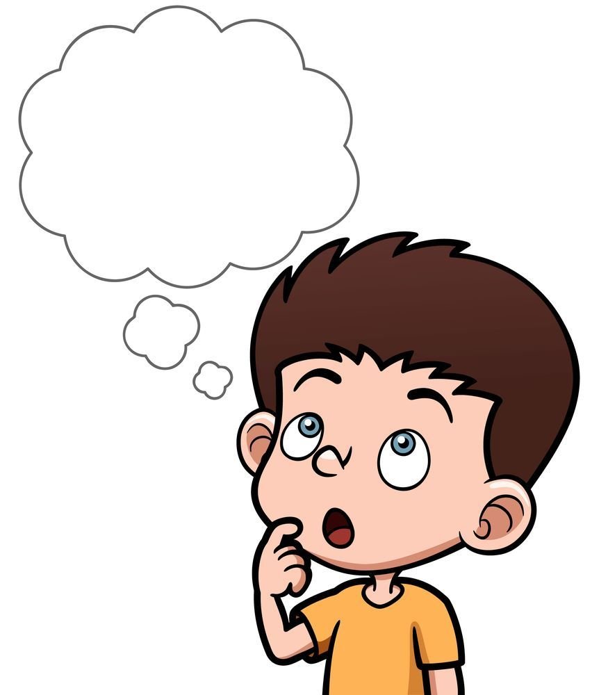 Персонаж думает