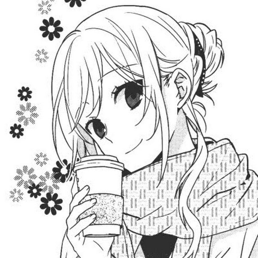 Хоримия кёко черно белое