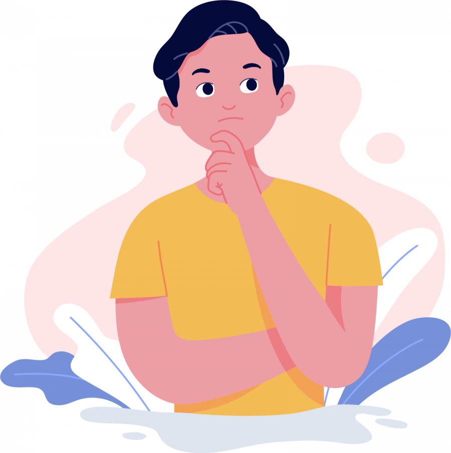 Задумчивость иллюстрация