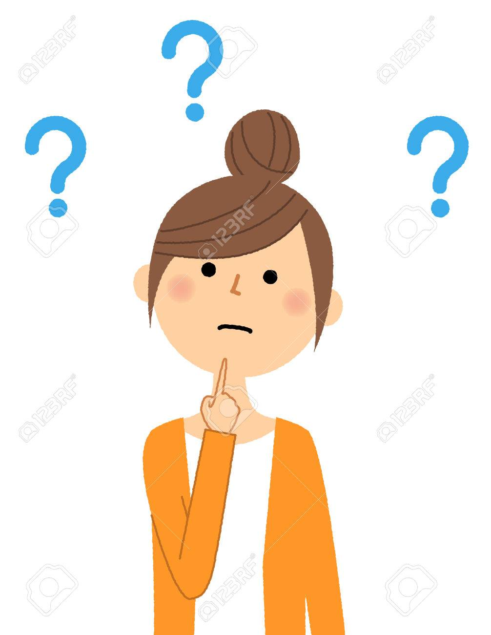 Девочка думает люди