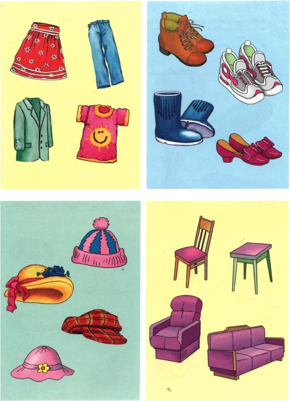 Классификация предметов по группам