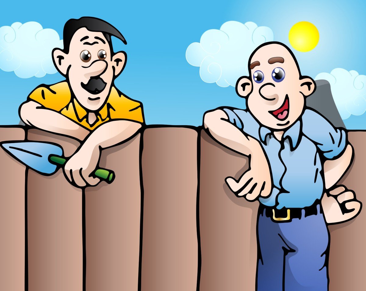 Соседи мультяшные