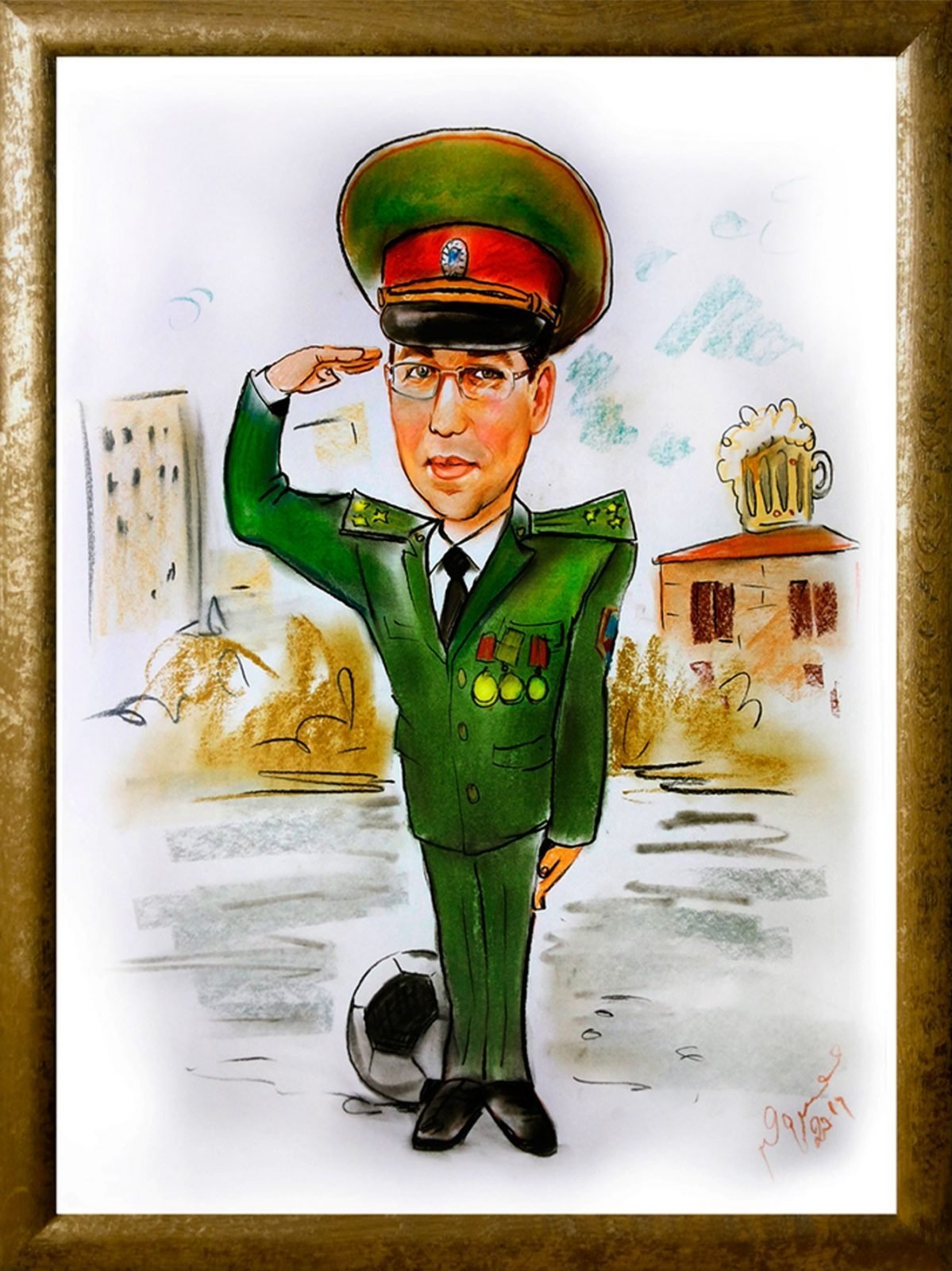 Подарок подполковнику