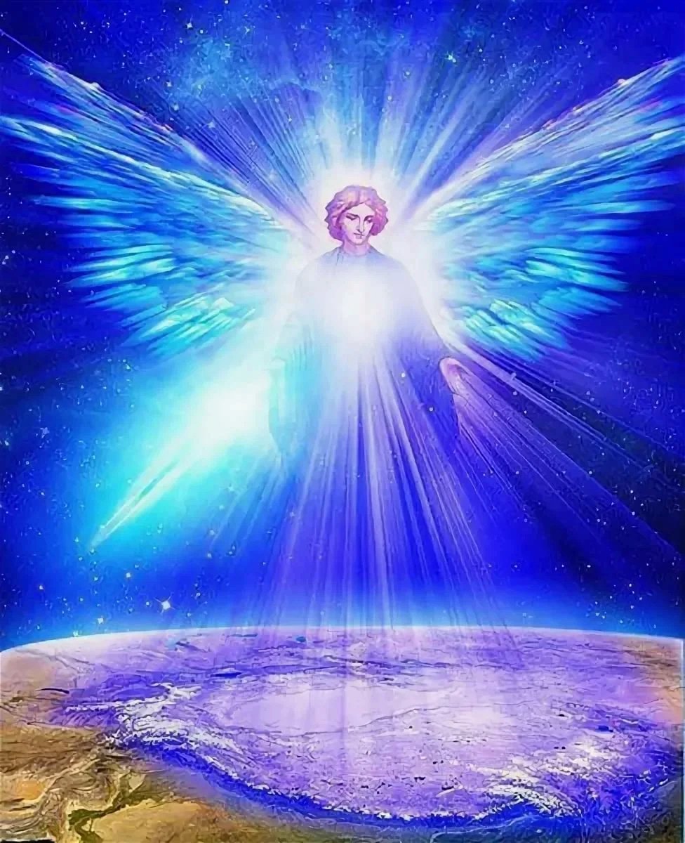 Архангел Задкиил и Архея аметиста