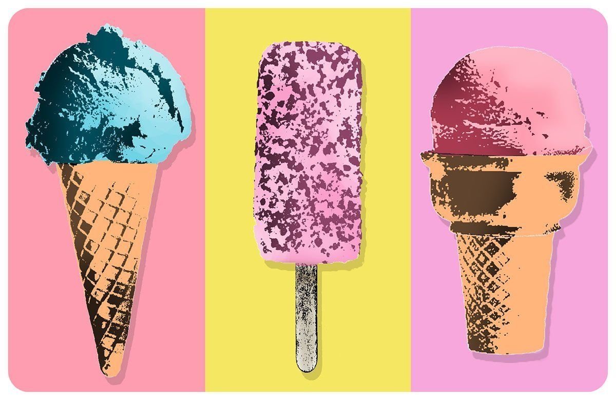 Ice Cream Энди Уорхол