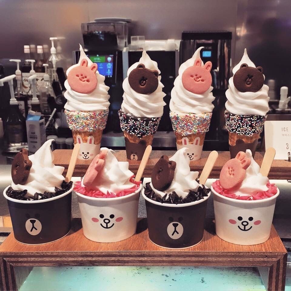 Корейское мороженое