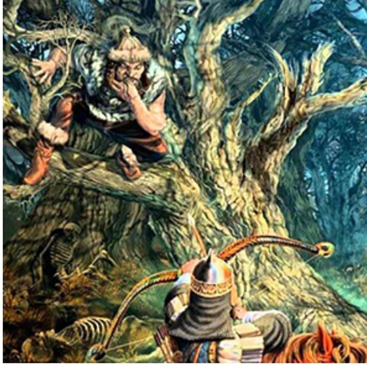 Соловей разбойник рисунок