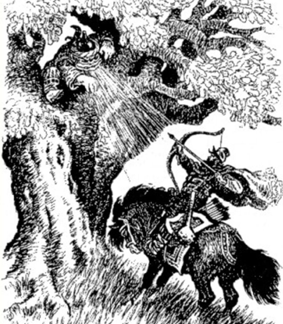 Волшебный фонарь Илья Муромец