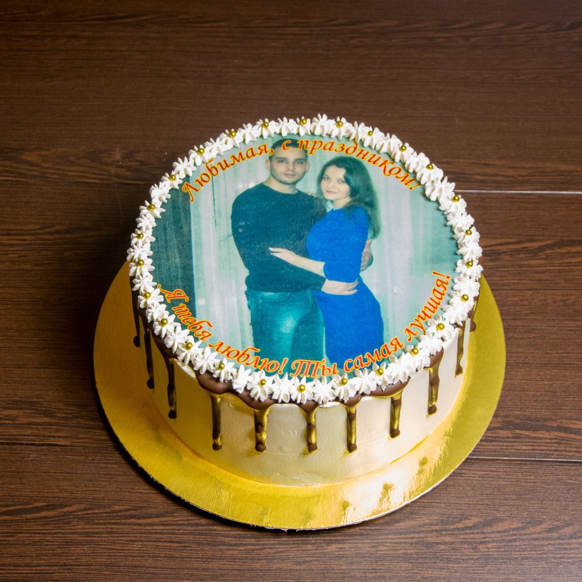 Торт с фотографией
