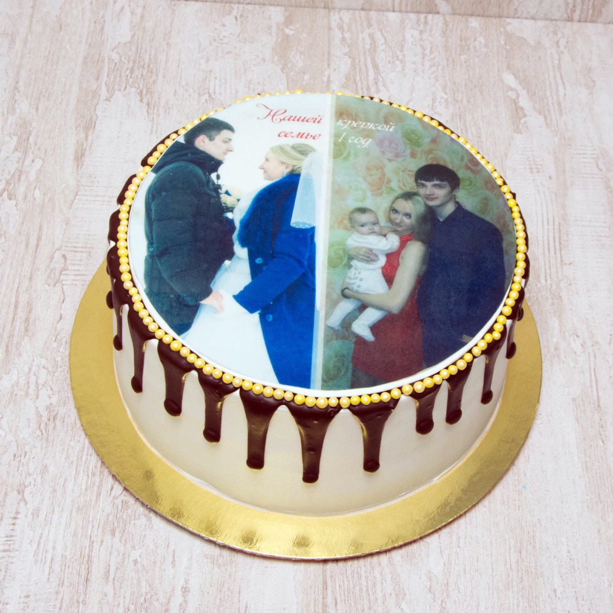 Украшение торта с фотопечатью