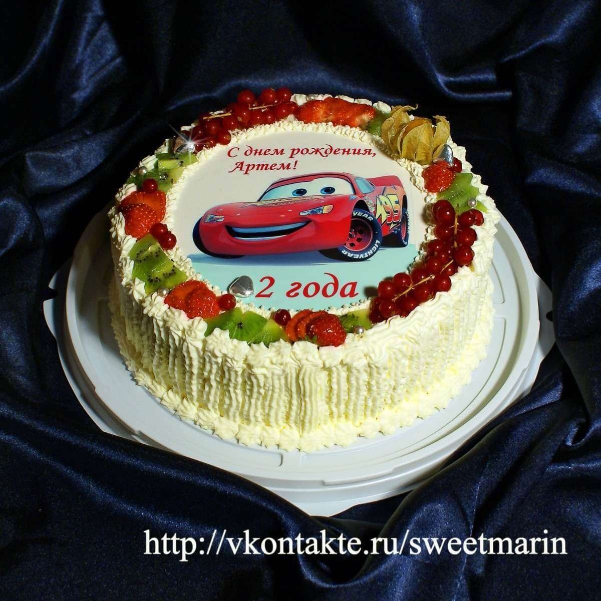 Фотопечать на торте съедобная