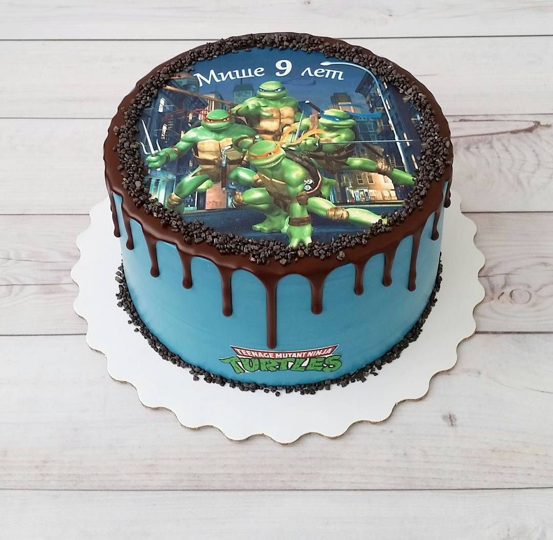 Торт с вафельным рисунком