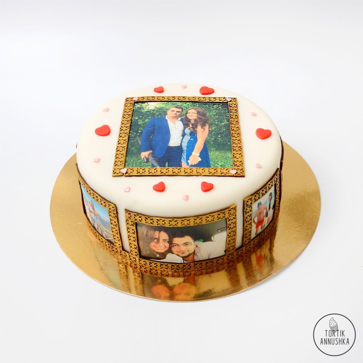 Торты с фотопечатью детские
