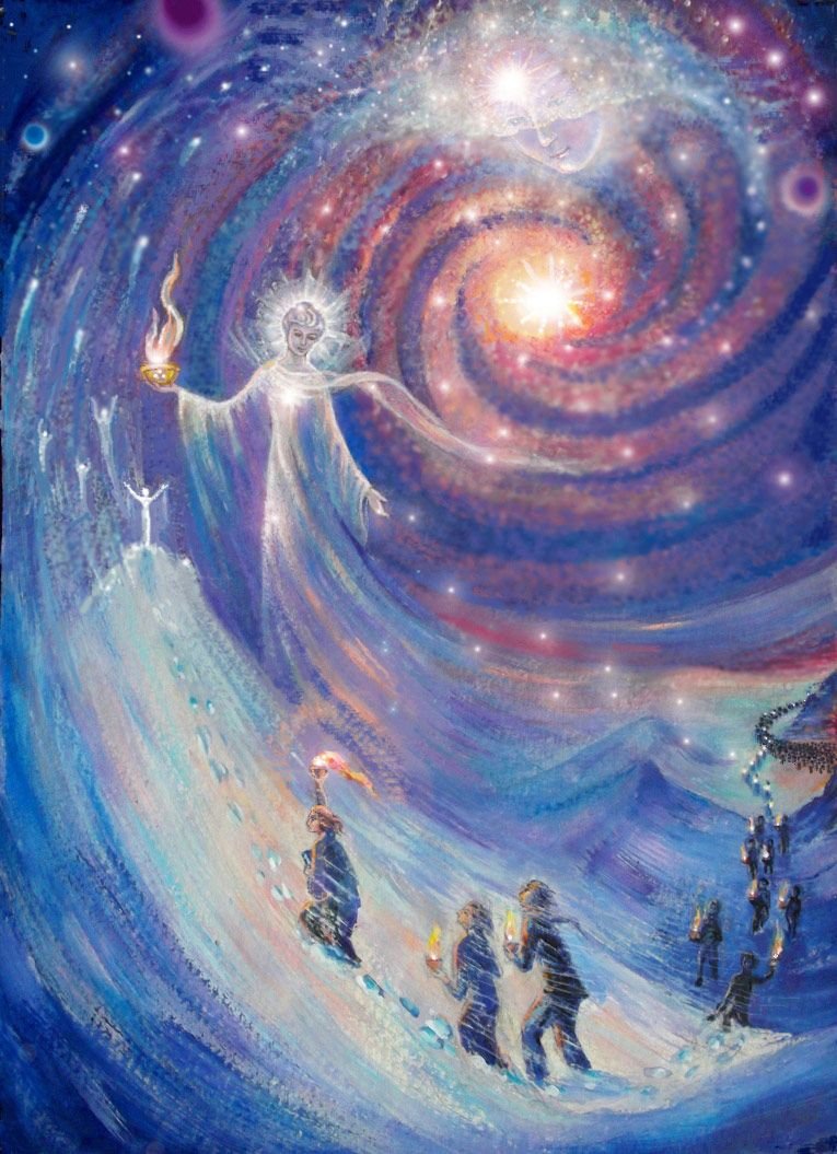 Картины Ларисы Милиной Агни йога