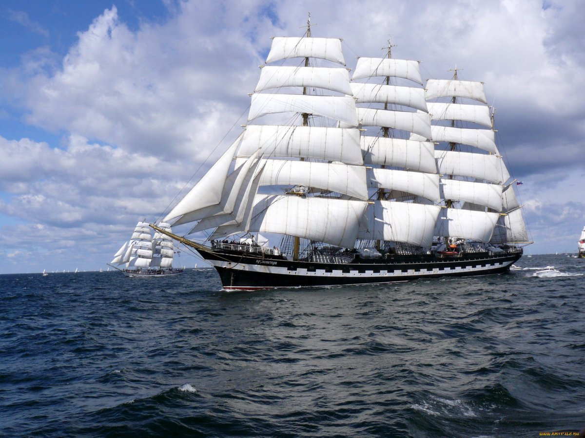 Четырехмачтовый Барк Седов