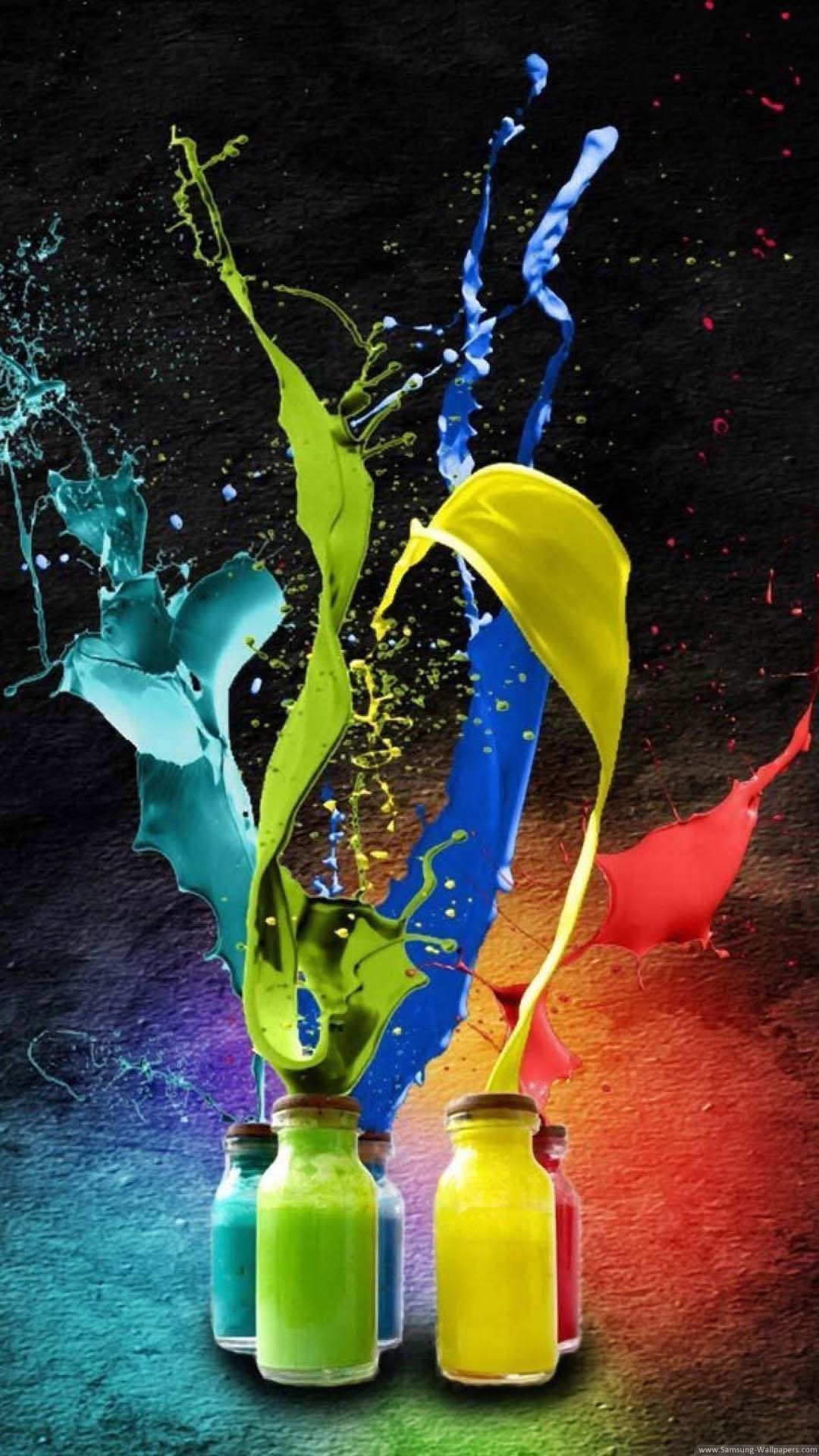 Абстракция в ярких тонах