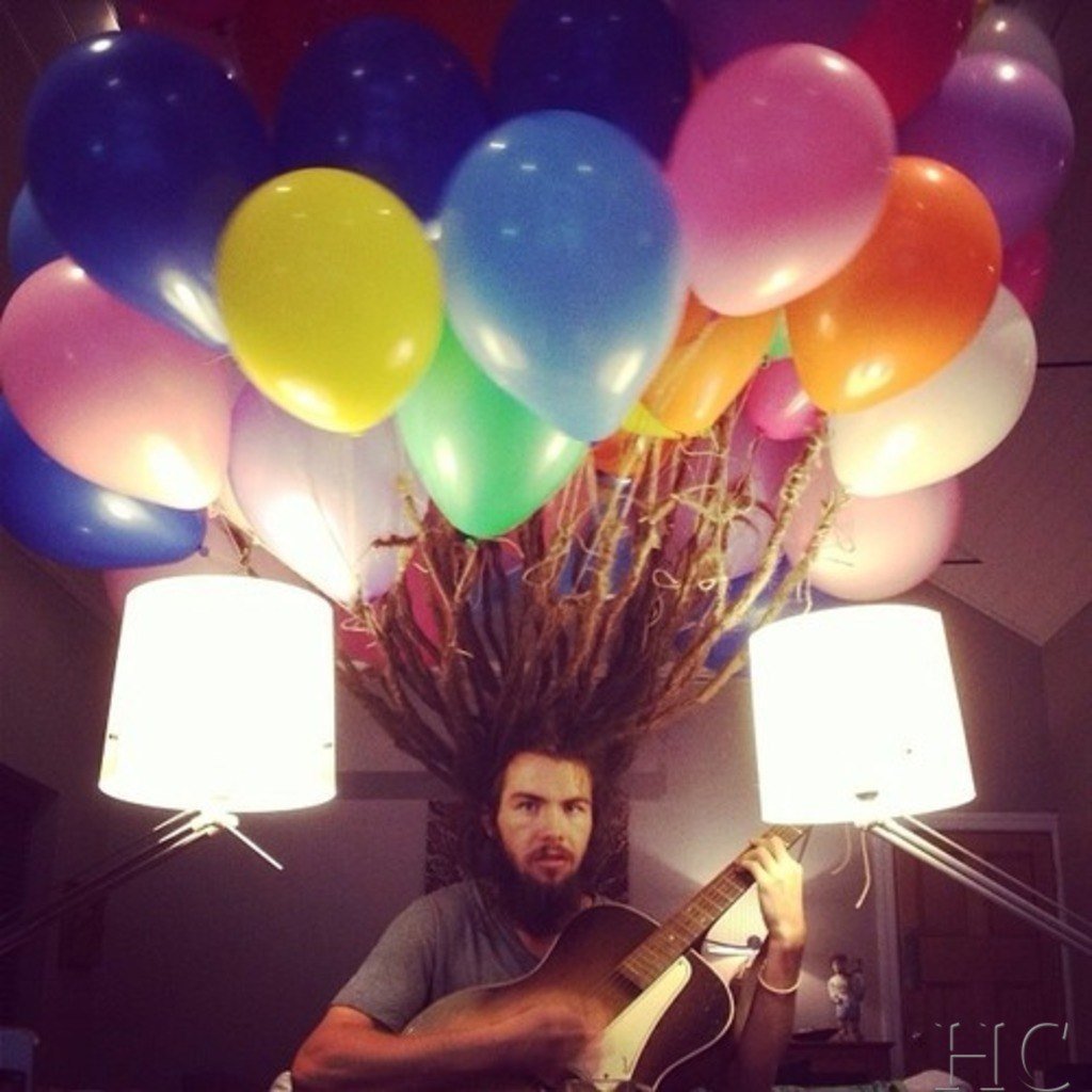 Шарики воздушные парню