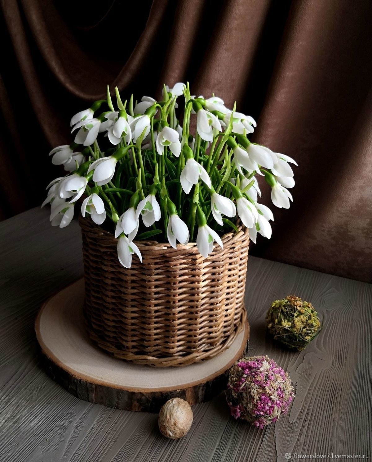 Букет подснежников