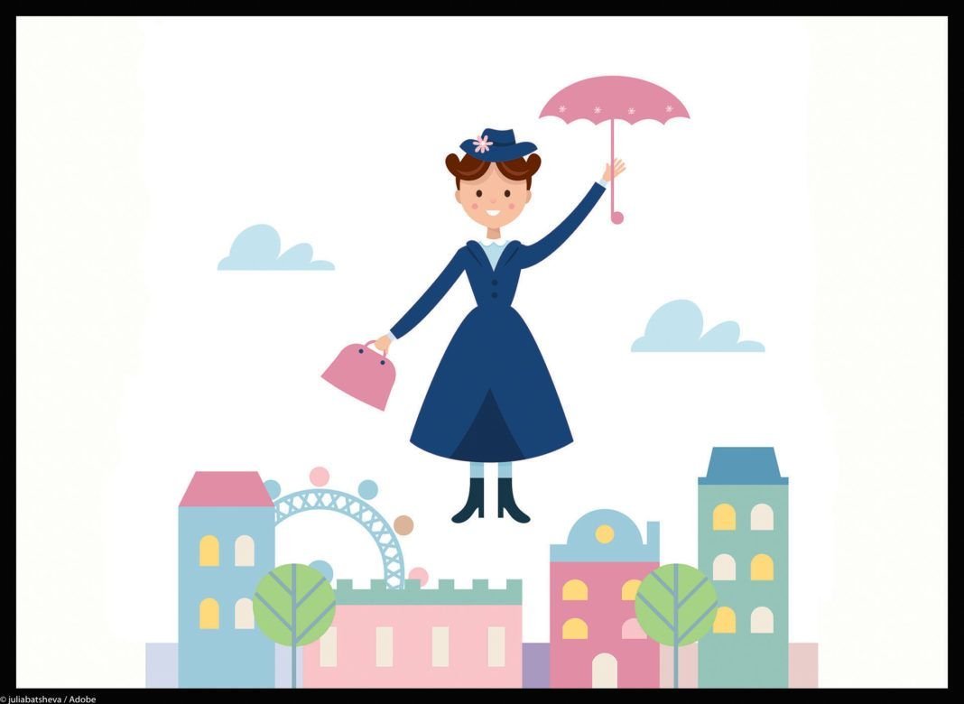 Мэри Поппинс вектор