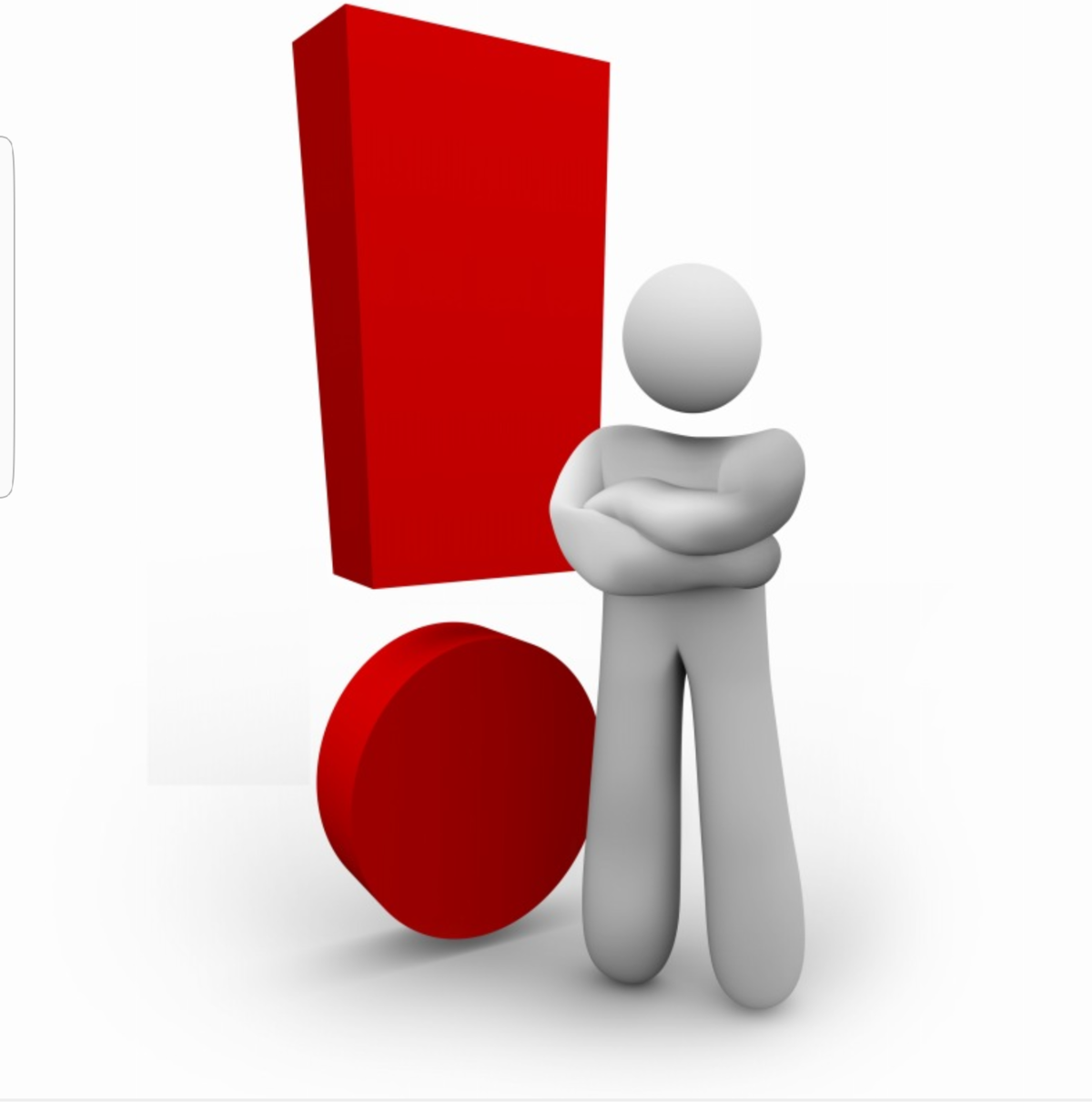 Человечек внимание