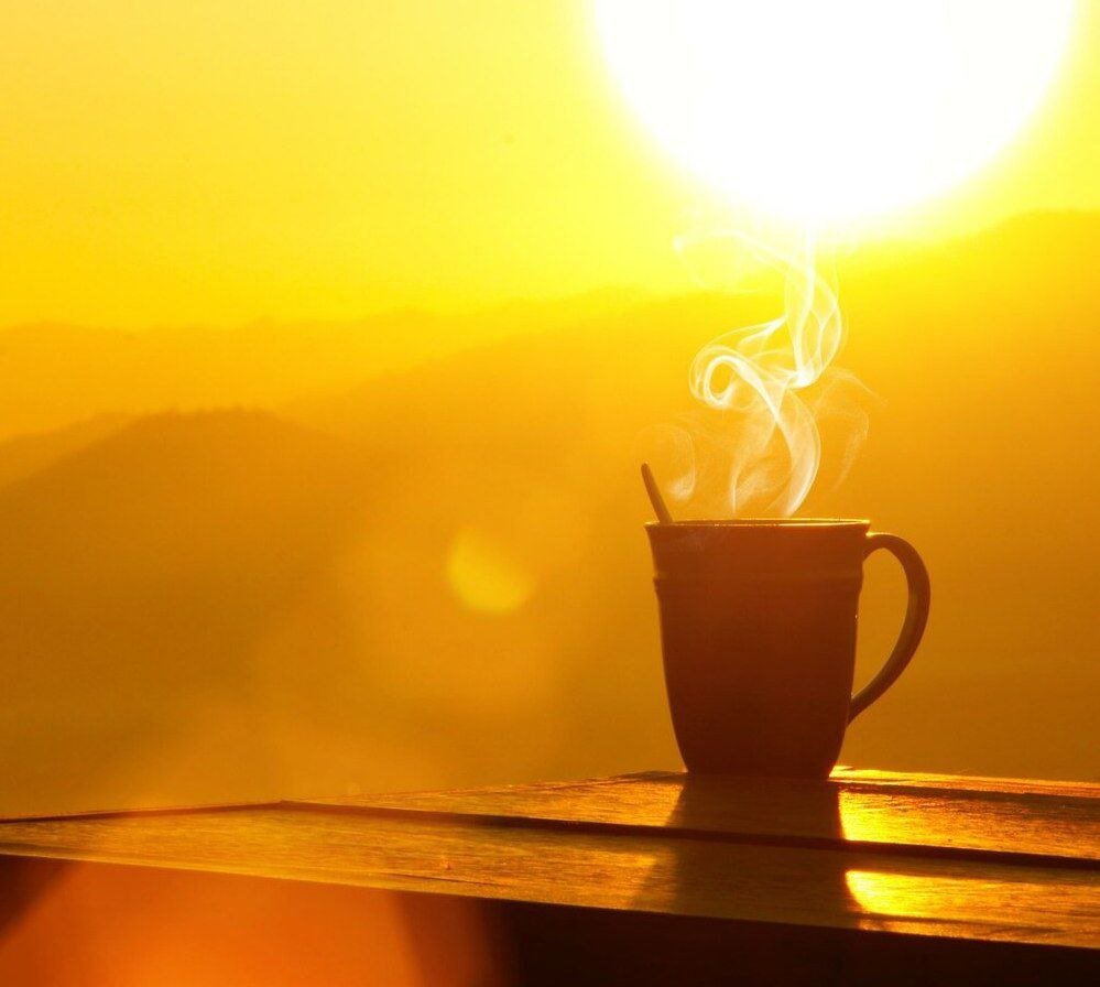 Утро солнце