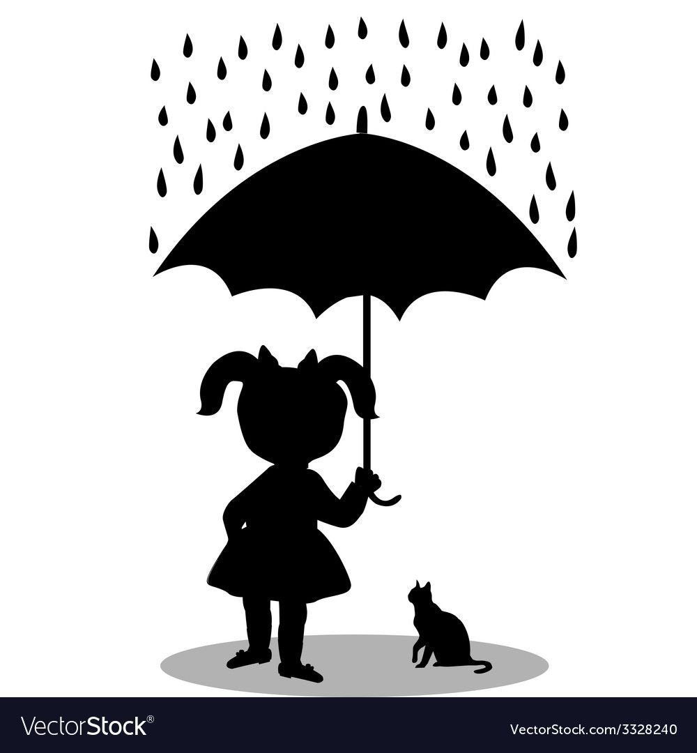 Девочка с зонтиком