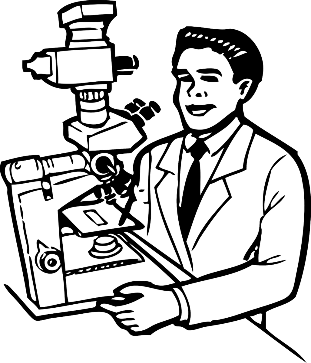 Раскраски ученого исследователя
