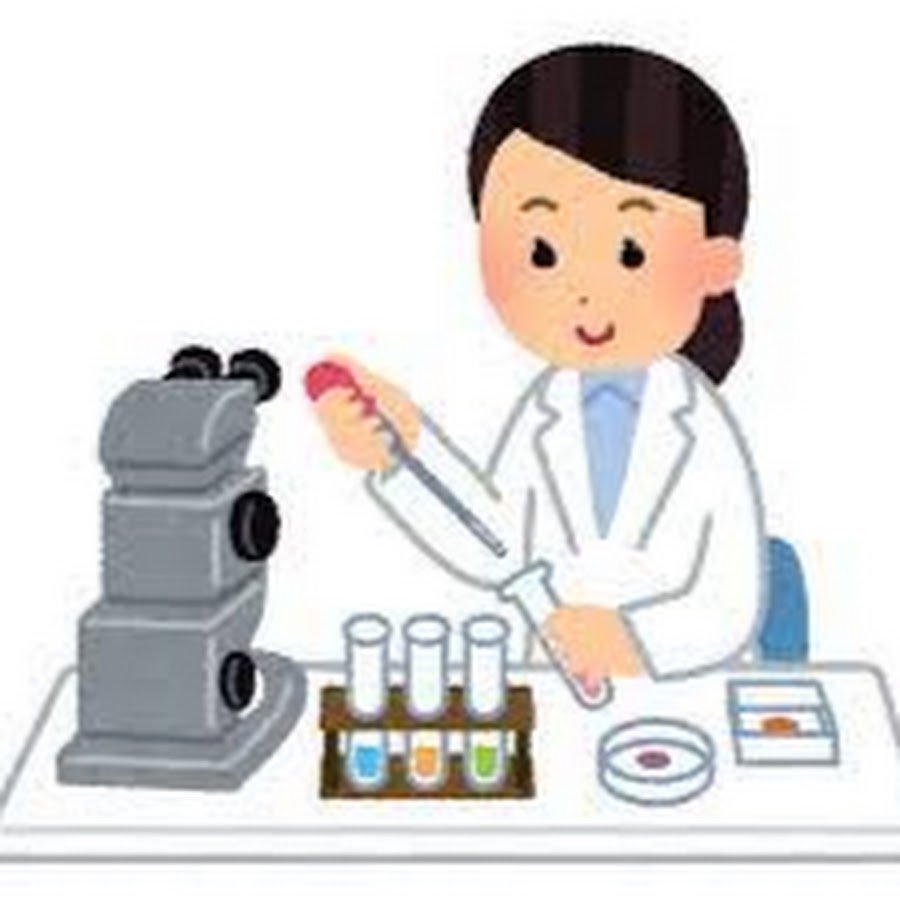 Лаборант мультяшный