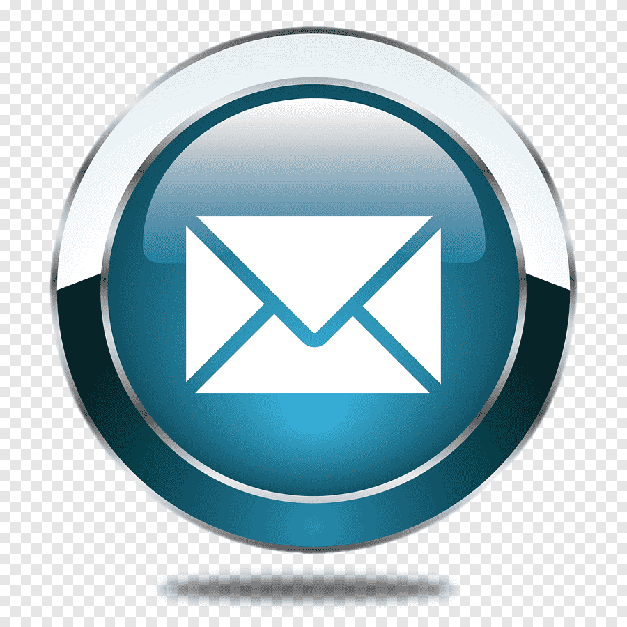 Значок почты белый