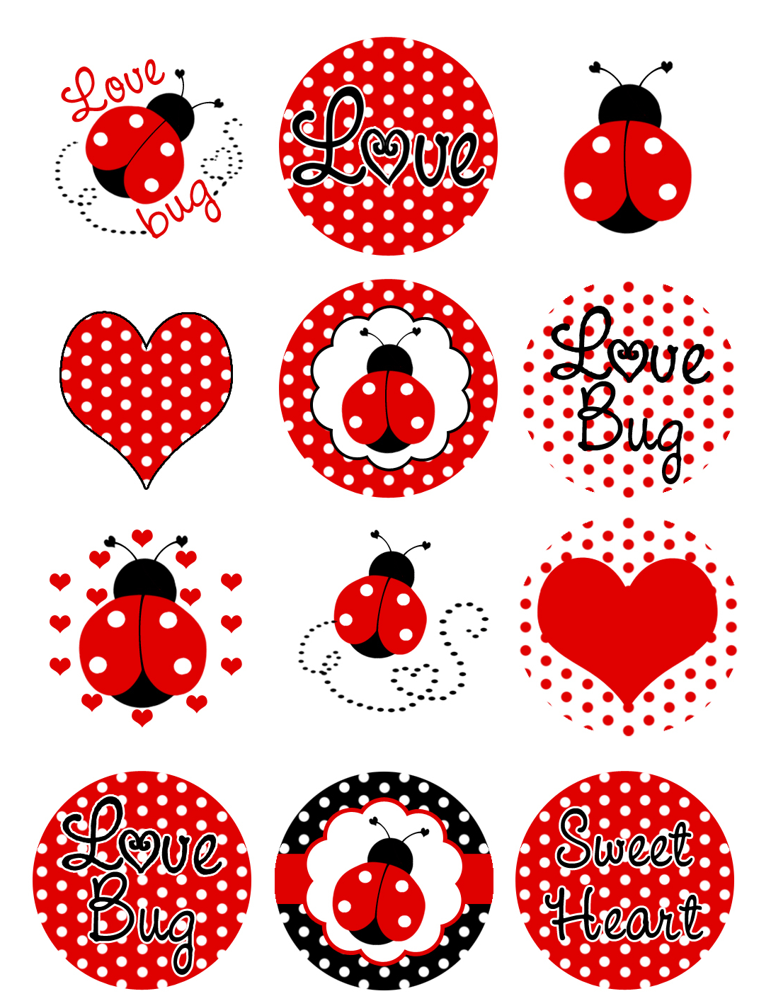 День рождения в стиле Божьей коровки