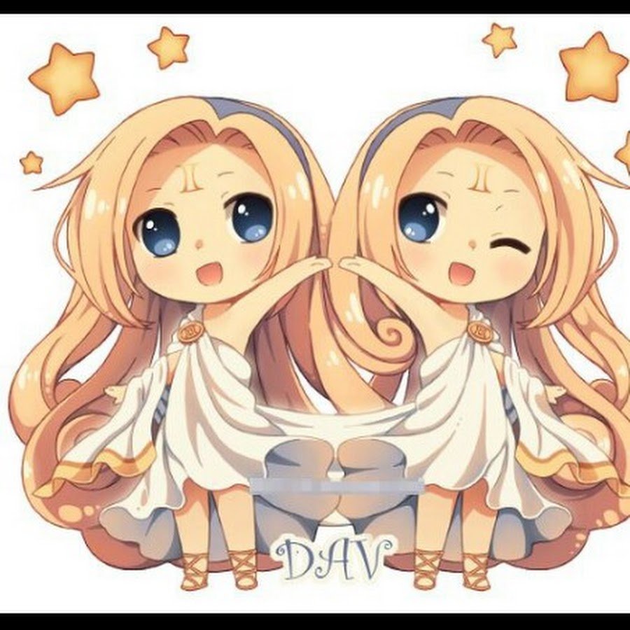 Чиби знаки зодиака Dav Дева