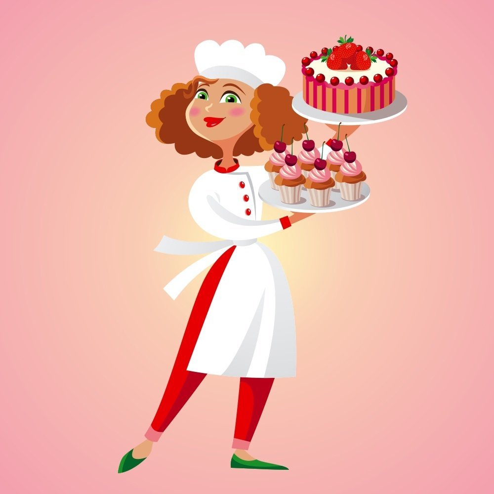 Кондитер мультяшный