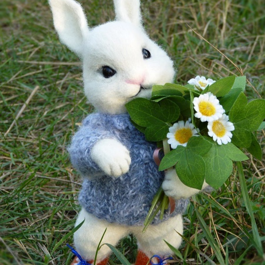 Кролик с сердечком