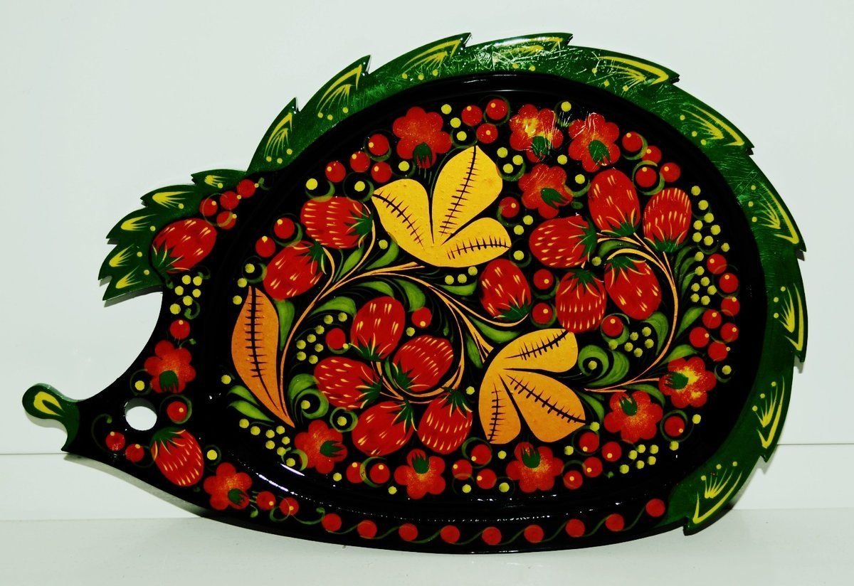 Хохломская роспись промысел